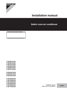 FTXP-L,ATXP-L,FTXF-A_3PEN512025-1C_2018_01_Installation manual_English download